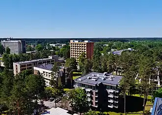 View from a cable car