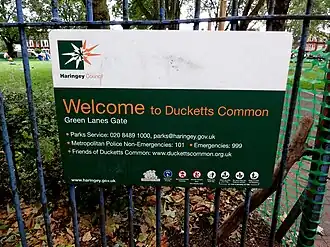 Park Signage