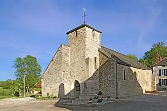The church in Duesme