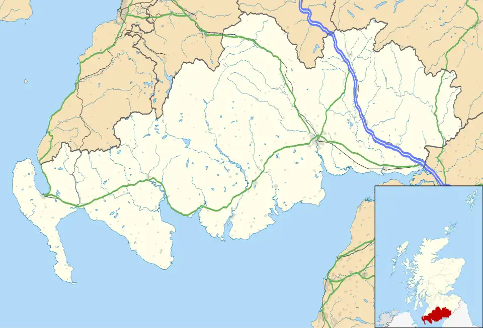 Elrig is located in Dumfries and Galloway