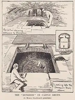 The 'Dungeon' at Bristol Castle