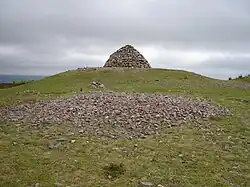 Dunkery Beacon and adjacent mounds