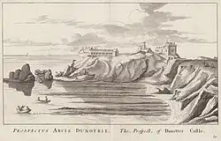 Dunnottar Castle by John Slezer (1693)