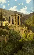 TEMPLE OF SYBIL, TIVOLI, ITALY - 1891