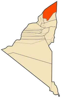 Location in the former Adrar Province