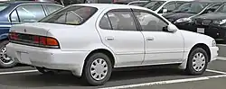 Rear view of facelift Sprinter 1.5 SE Limited sedan (AE100, Japan)