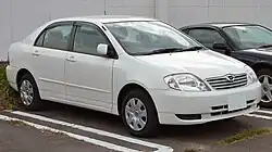 Toyota Corolla sedan (first facelift, Japan)