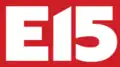 Logo of e15 until 2023