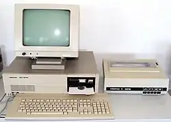 EC 1834 with monitor K 7229.25 and printer K 6313