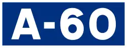 Autovía A-60.svg