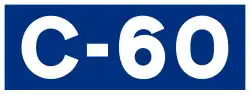 Autovía C-60 shield}}