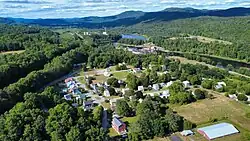 View of East Ryegate, VT, from the south