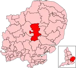 Map of constituency