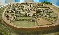 Fortified settlement of the Eburones, Germany, c. 50 BC[23]