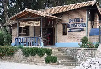 Balcon 2 Hemisferios, located on the Equator in Cayambe, Ecuador.
