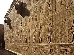 Nord ambulatory, temple Edfu