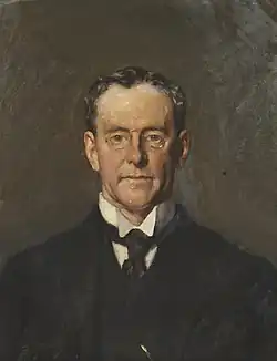 Edmund la Touche Armstrong, c1925, by Lindsay Bernard Hall (State Library of Victoria)