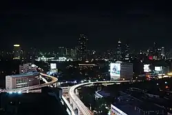 Metro Manila skyline seen from Ortigas Center