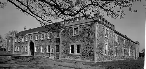 The old estate offices and stables