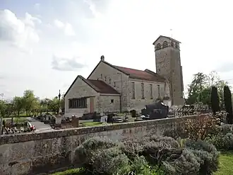 The church in Sogny-en-l'Angle