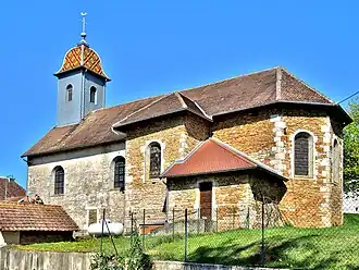 The church in Grosbois