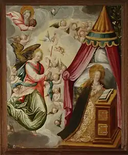 "The Annunciation" by Circle of Gabriel Dreer (c. 1600)