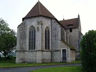 The church in Sury-près-Léré