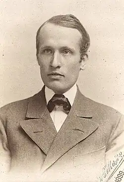 Egon von Oppolzer on an old portrait