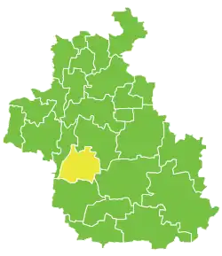 Location in Idlib Governorate