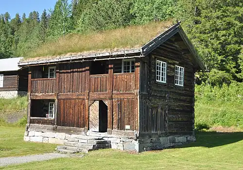 Building at the Vest-Telemark Museum