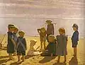 Children Playing on Skagen's Beach (1910)