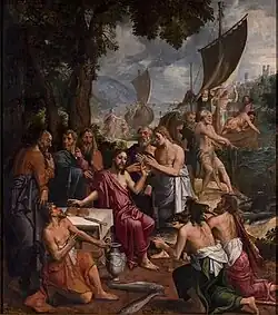 Painting by Jan van der Elburcht, circa 1560