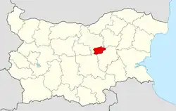 Elena Municipality within Bulgaria and Veliko Tarnovo Province.