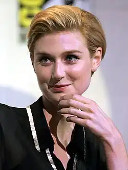 Elizabeth Debicki at the 2016 San Diego Comic Con International in San Diego, California.