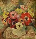 Elma Roach (c.1930s) Still Life with Anemones