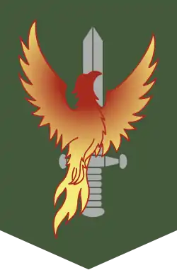 Coat of arms of the Operational Support Command Land