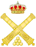Emblem of Artillery Forces (Ornamented)