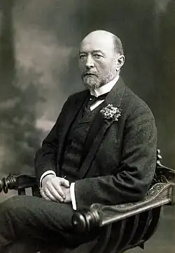 Emil von Behring, (1854–1917), known for his discovery of a diphtheria antitoxin. He was widely known as a "saviour of children".