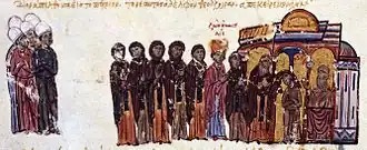 Empress Zoe tonsures Theodora after another failed conspiracy.