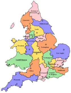 Catholic dioceses of England and Wales