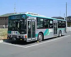 Image 215Japanese low-entry bus "omnibus" in Hamamatsu (from Low-floor bus)