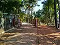 Entry path to the monastery