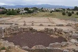 The upper gymnasion of ancient Eretria