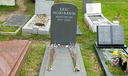 The grave of Eric Hobsbawm