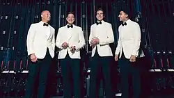 (l-r) Doug Anderson, Ernie Haase, Dustin Doyle, Christopher Taylor