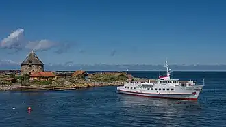 View from Christiansø to Frederiksø