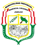 Coat of arms of Mariscal Cáceres