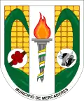 Official seal of Mercaderes, Cauca