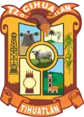 Official seal of Tihuatlán
