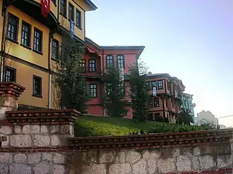 Old houses in Odunpazarı district